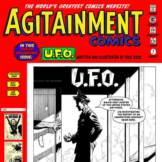 Agitainment Comics--The World's Greatest Comics Website!